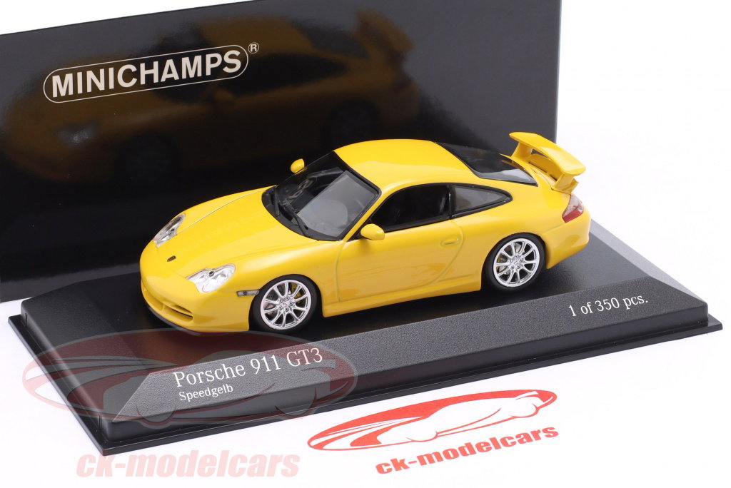 Minichamps 1:43 Porsche 911 GT3 建設年 2003 スピードイエロー