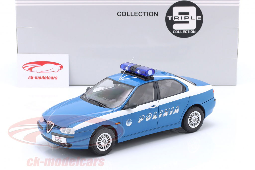 Triple9 1:18 Alfa Romeo 156 Polizia Anno di costruzione 1998