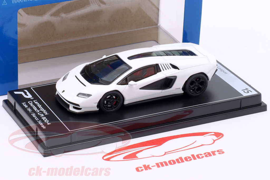 Kinsmart 1:64 Lamborghini Countach LPI 800-4 white KTH15 model car