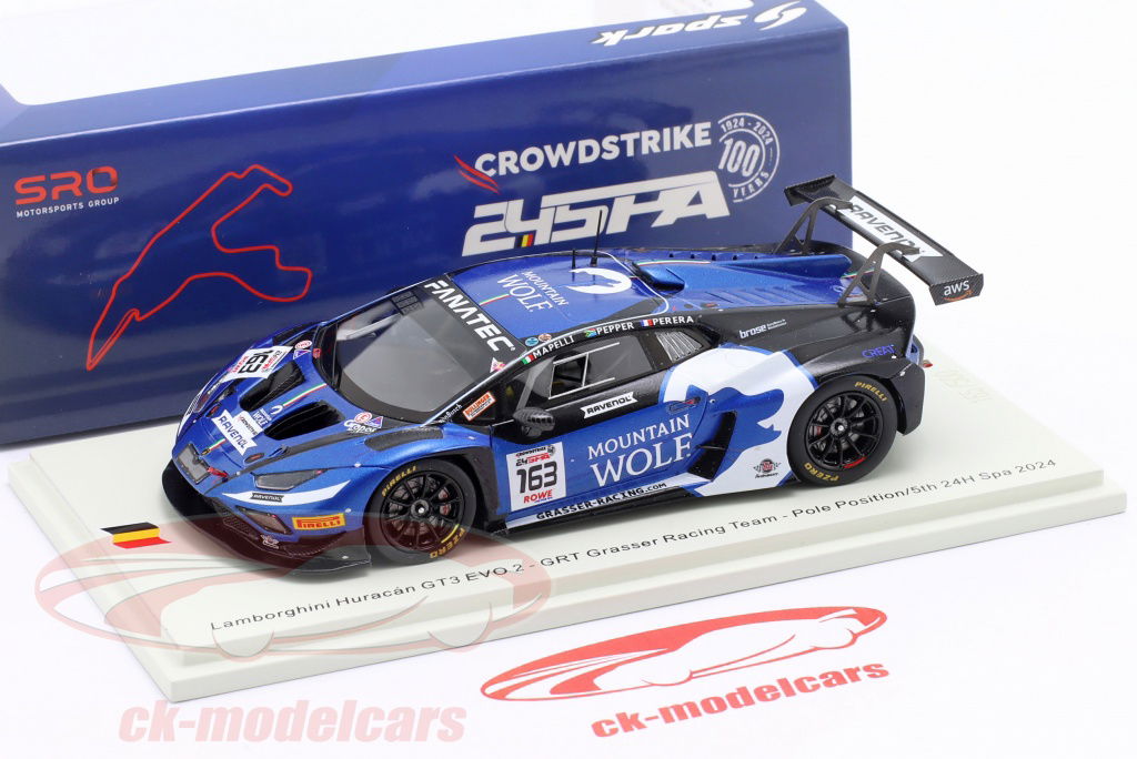 1/43 Spark Lamborghini Huracán GT3 EVO2 Spark Lamborghini Huracan GT3 Evo2 #85 Iron Dames 24h Le