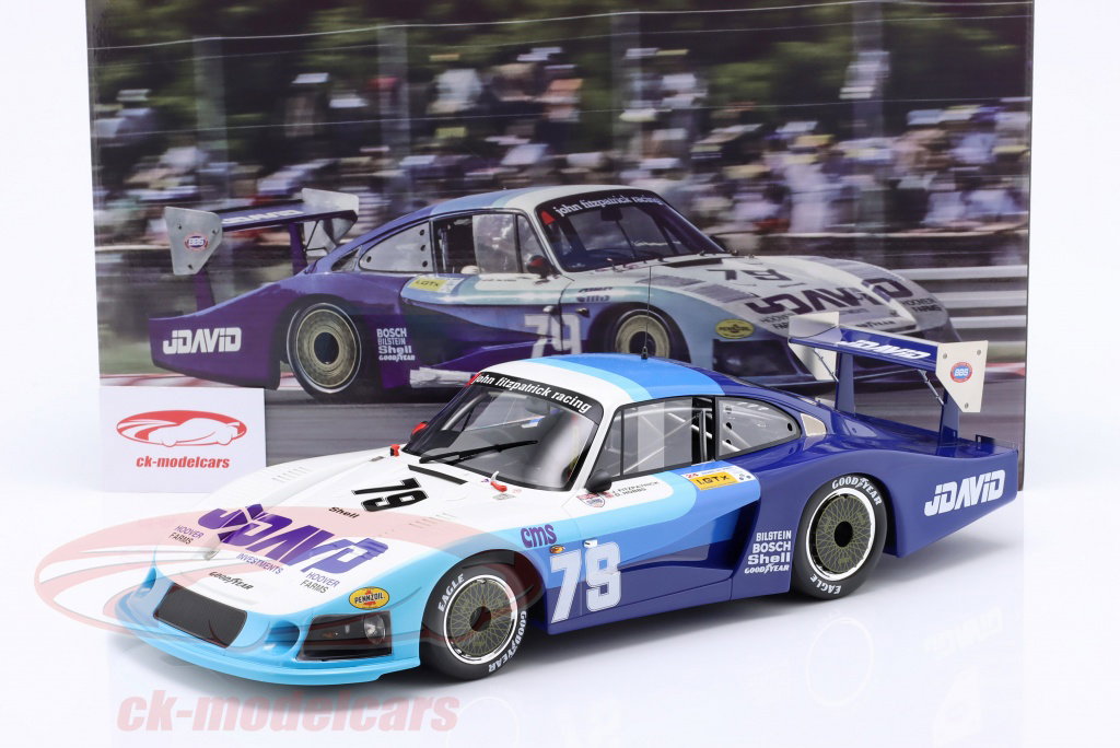 CMR 1:12 Porsche 935 Moby Dick #79 4th 24h LeMans 1982 Fitzpatrick
