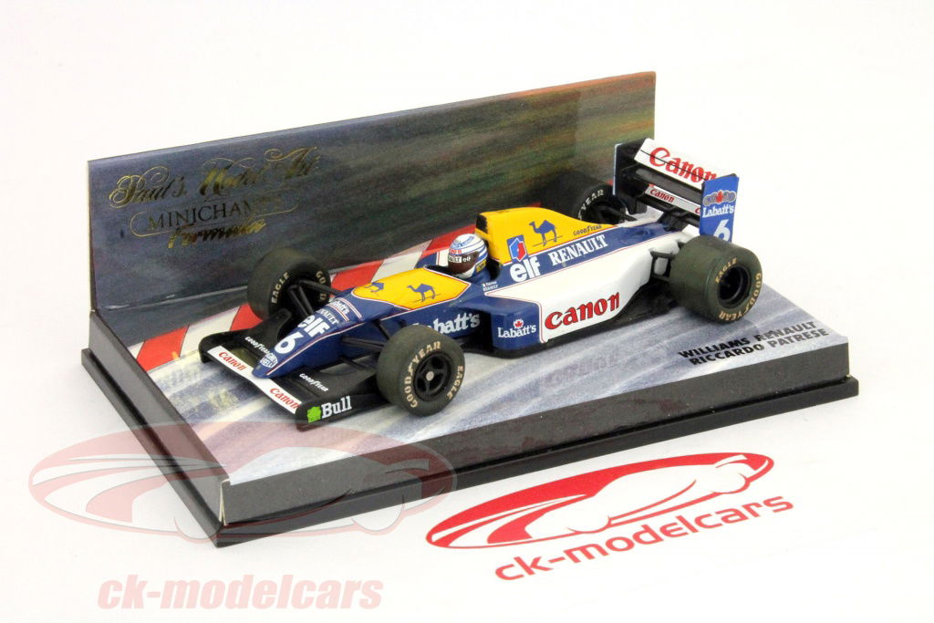 ミニカー MINICHAMPS Williams Renault FW16 (1/43) 1/43 Minichamps Williams Renault FW16 From 1994 GP France F1