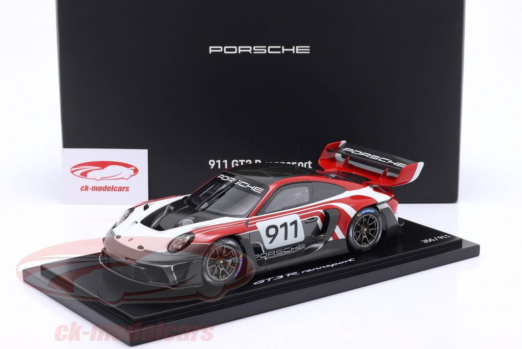 gt3 Spark 1:18 Porsche 911 (992) GT3 R Rennsport #911