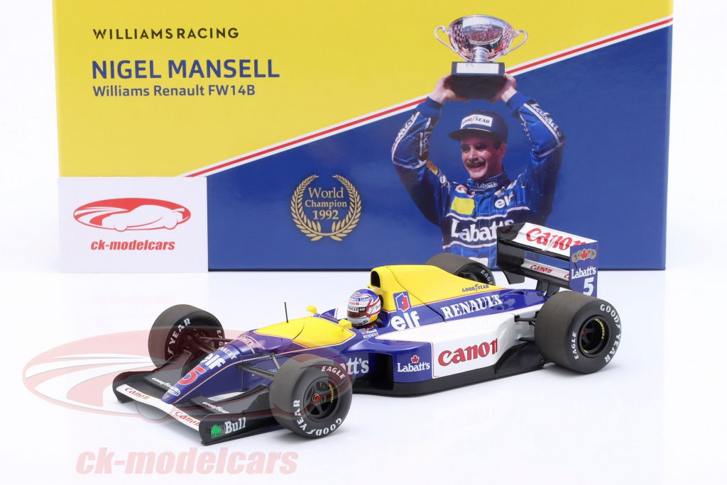 Minichamps 1:18 Nigel Mansell Williams FW14B #5 Formula 1