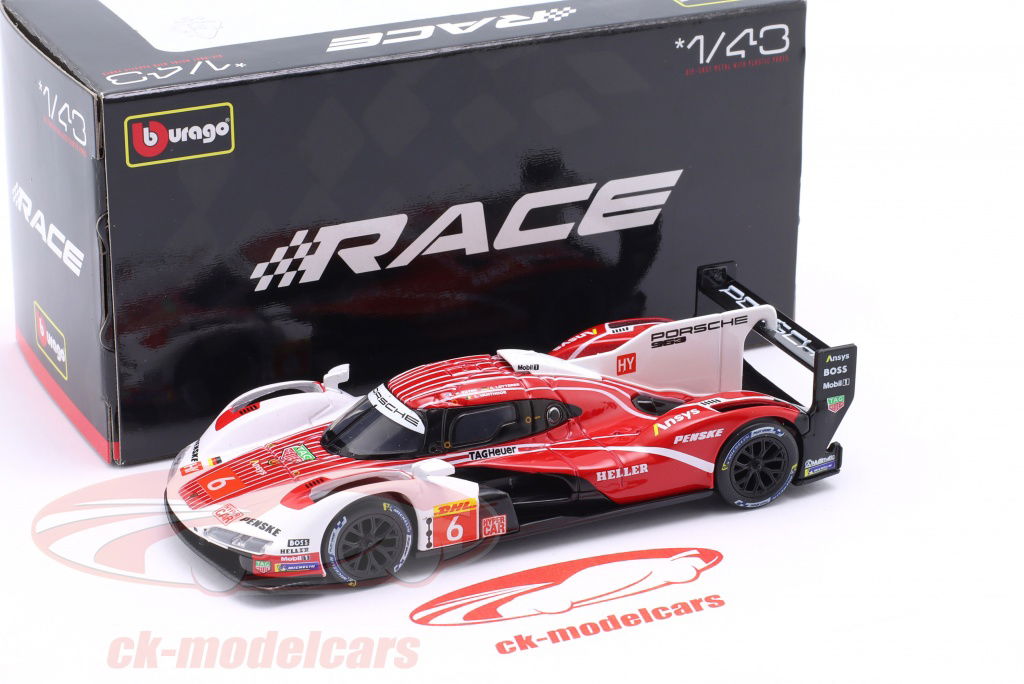 1/43 ポルシェ 963 ルマン 24h 2024 Penske #6 Porsche 963 #6 4th 24h LeMans 2024 Penske Motorsport