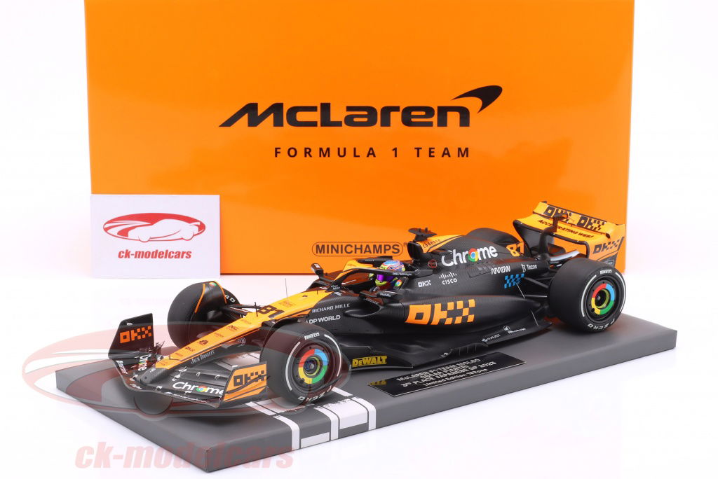 Minichamps 1:18 Oscar Piastri McLaren MCL60 #81 3rd Japan GP