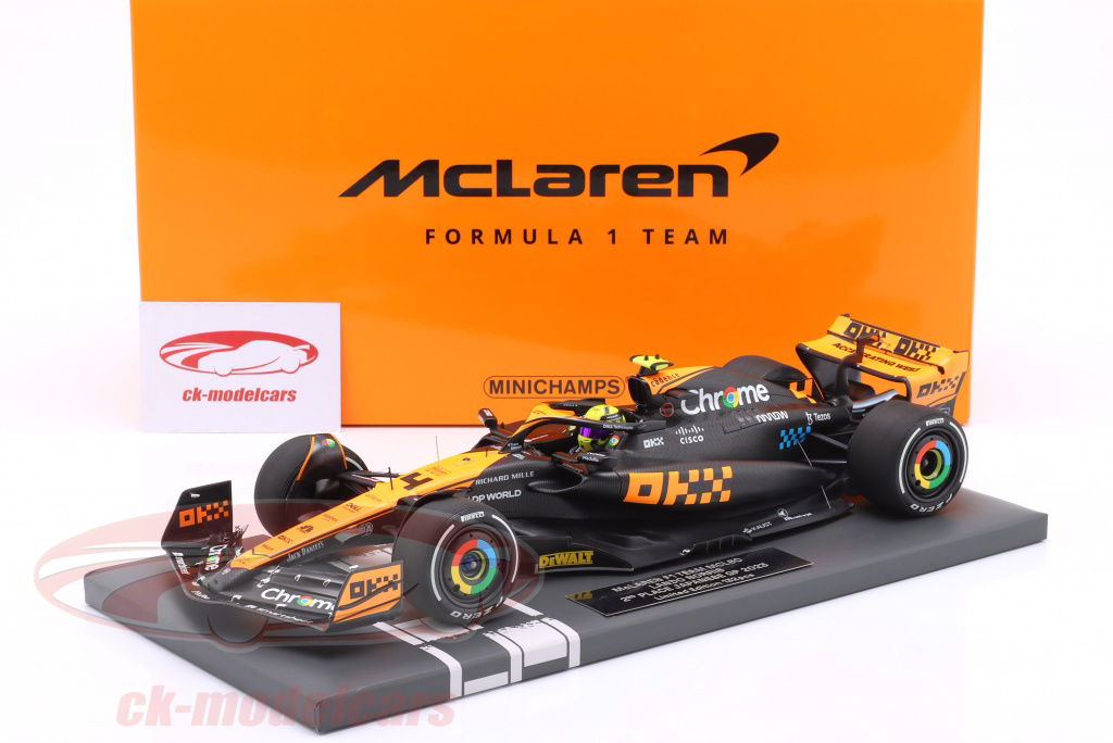 Minichamps 1:18 Lando Norris McLaren MCL60 #4 2番目 日本 GP 式 1