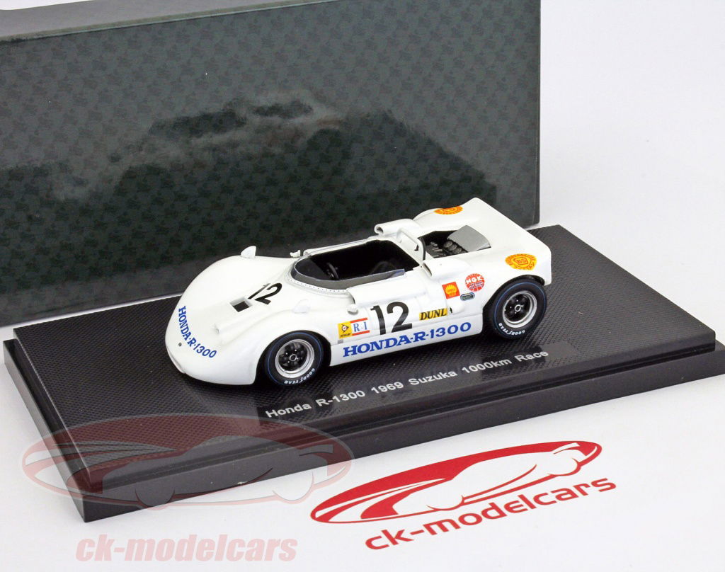 エブロ製1/43　ホンダＲ１３００　１９６９年鈴鹿１０００Ｋｍレース　出場車 Ebbro 1:43 Honda R-1300 #12 Suzuka 1000km 1969 44571 model