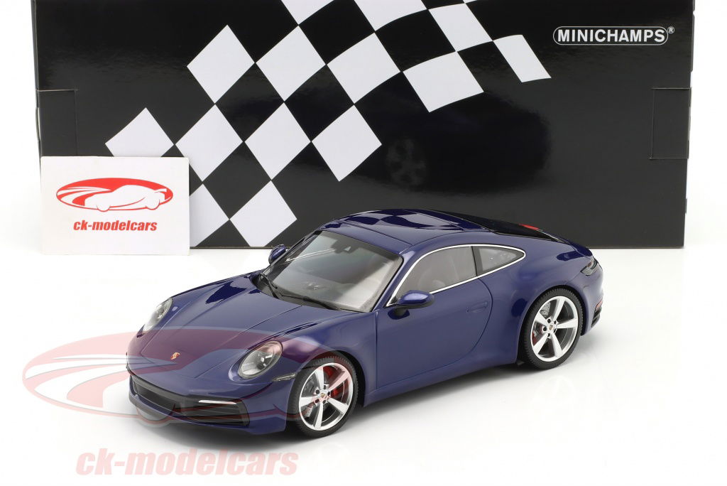 自動車 1/18 MINICHAMPS Porsche 911 Carrera 4S 1/18 Minichamps 2019 Porsche 911 (992) Carrera 4S (Grey
