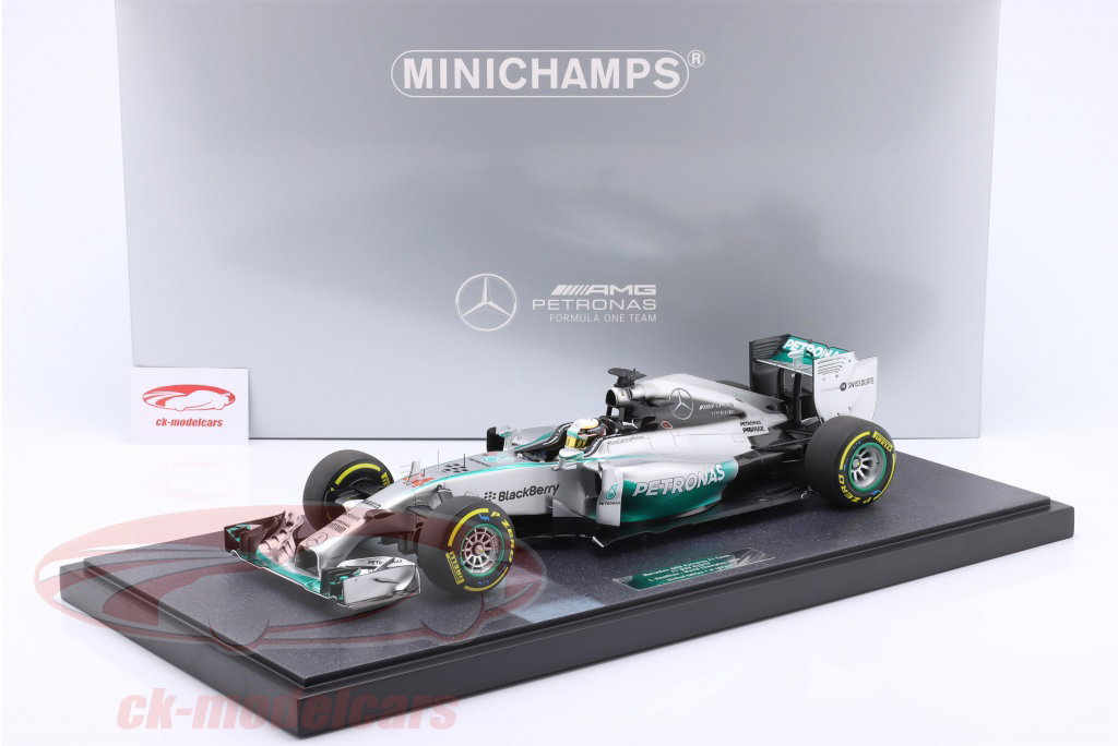 Minichamps 1:12 Lewis Hamilton Mercedes F1 W05 #44 Formula 1 World