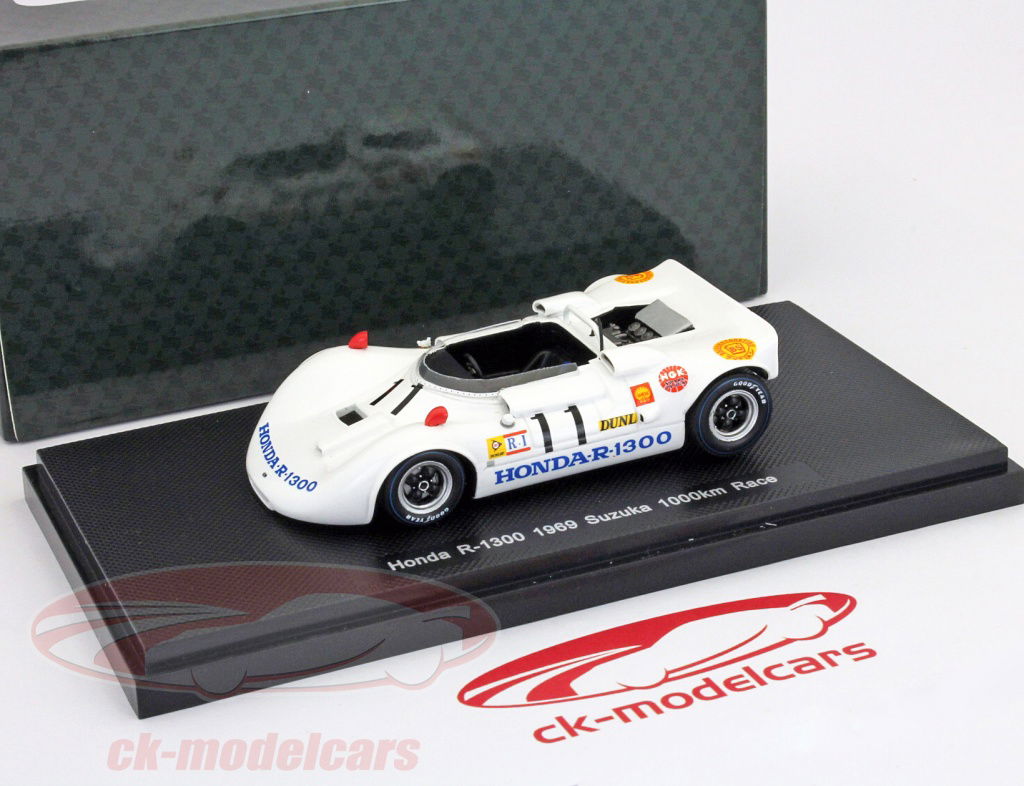 1円〜 エブロ 1/43 ホンダ R-1300 1969 Suzuka 1000km Race No.11 1