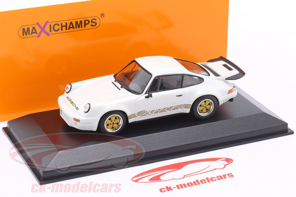 Minichamps 1:43 Porsche 911 Carrera RS 3.0 建設年 1974 白