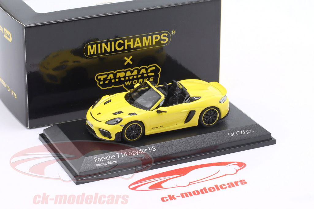 Tarmac Works 1:64 Porsche 718 (982) Spyder RS 2023 racing