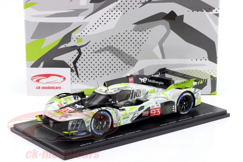9X8 N°93 PEUGEOT TotalEnergies LE MANS Team Peugeot TotalEnergies unveils the Peugeot 9X8 2024