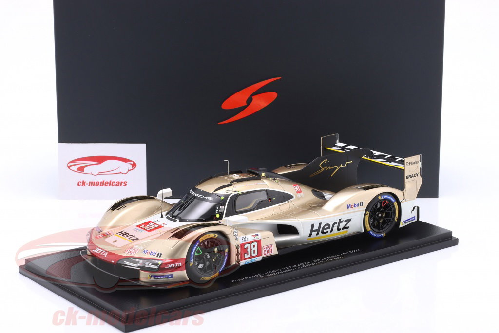 Spark 1:18 Porsche 963 #38 9th 24h LeMans 2024 Hertz Team Jota