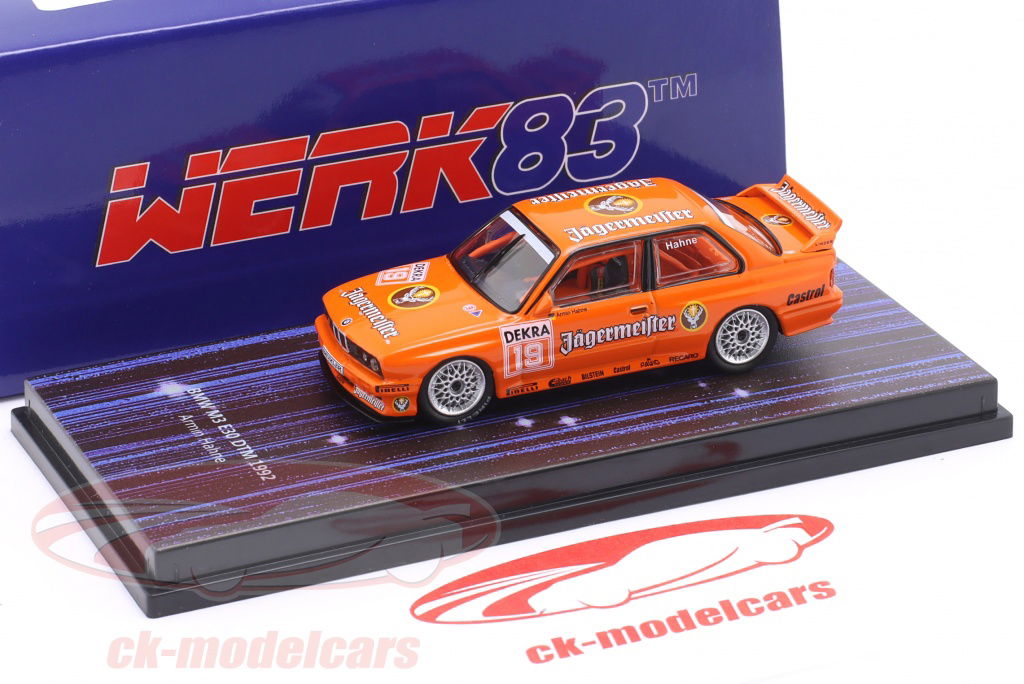 イクソ　ixo MODELS BMW #19 Jägermeister 1/43 Spark 1992 BMW M3 (E30) Jägermeister #19 DTM Jägermeister