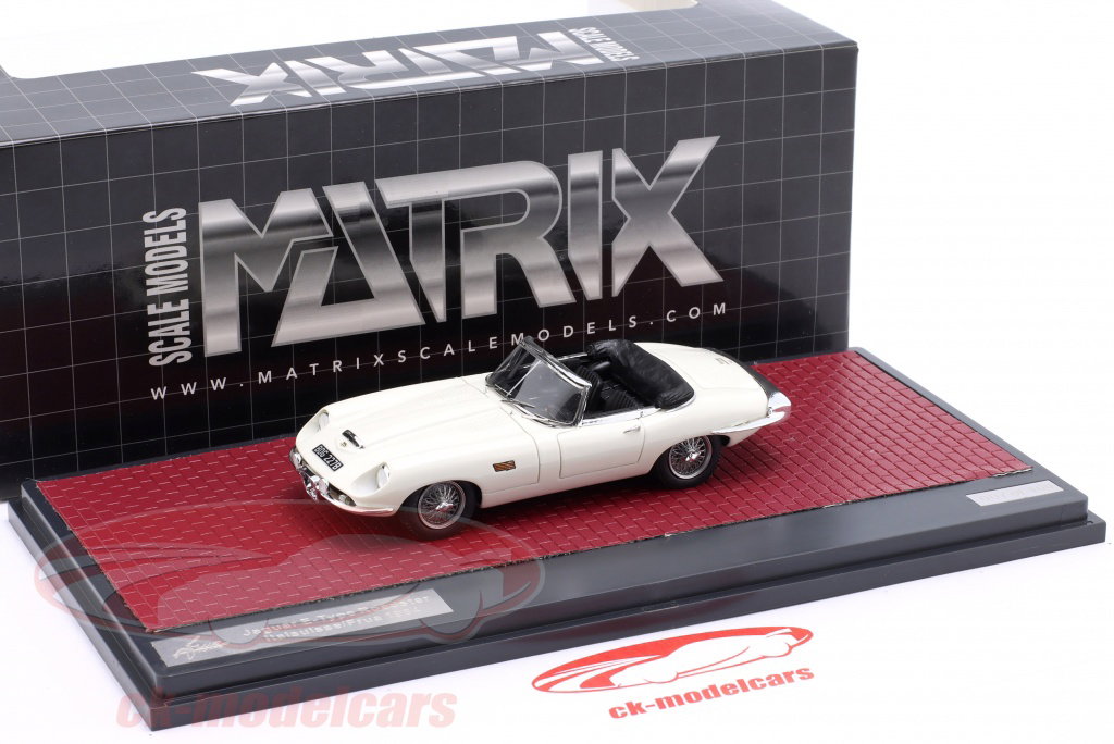 Matrix 1:43 Jaguar E-Type Roadster Italsuisse / Frua Open Top Year