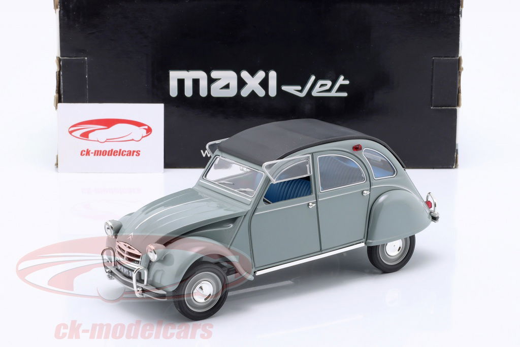 【安心発送】 2CV Citroen 1:18 Norev Ente (2CV 180011 grey 1976 Year ミニカー