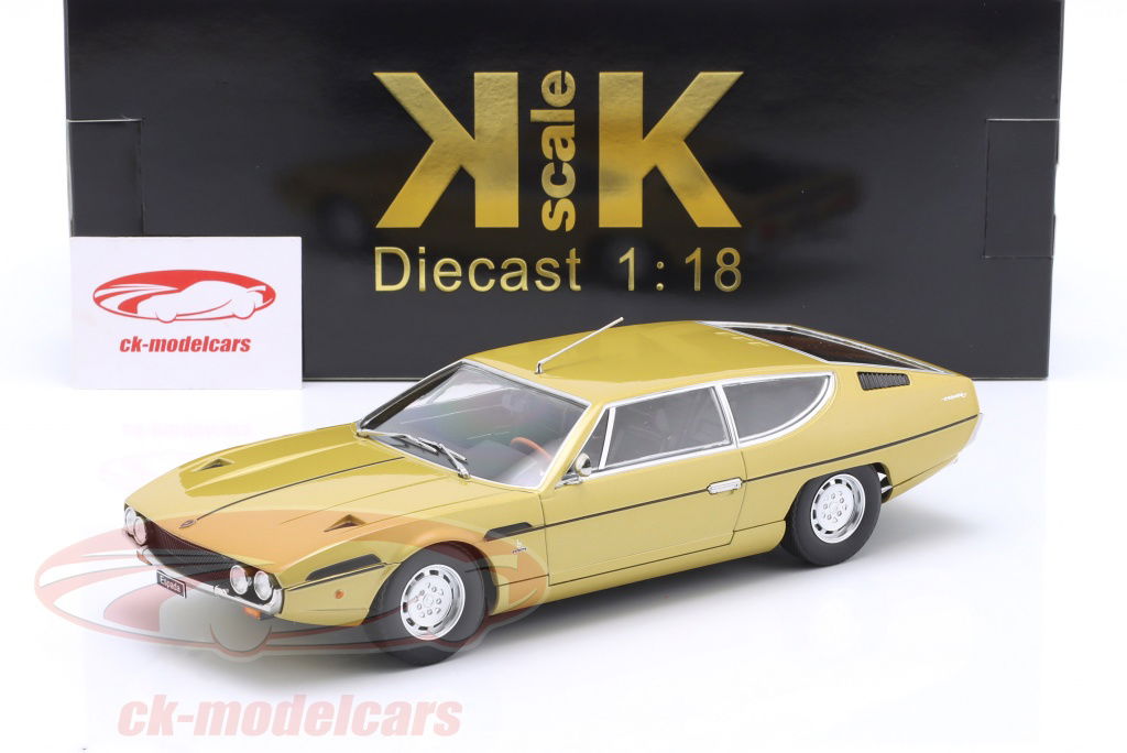 KK-Scale 1:18 Lamborghini Espada S2 Year 1970 gold metallic