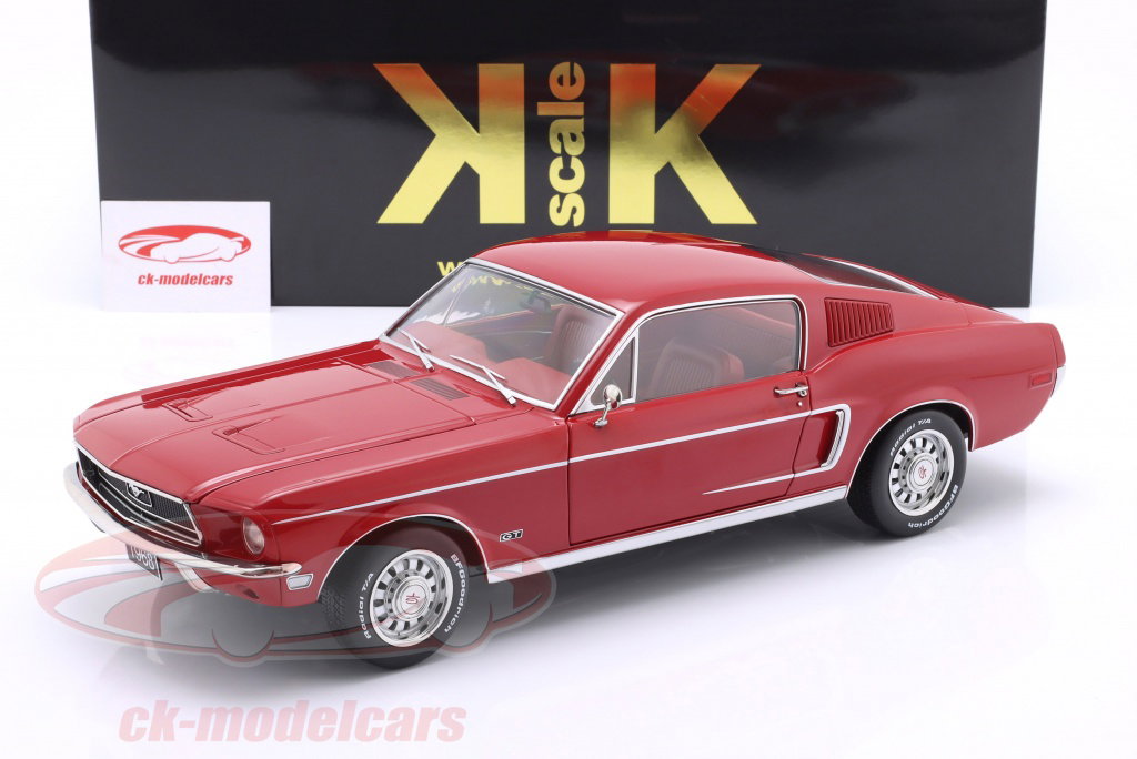 Ottomobile 1:12 Ford Mustang Fastback Année De Construction 1965 Vert Fonce G079