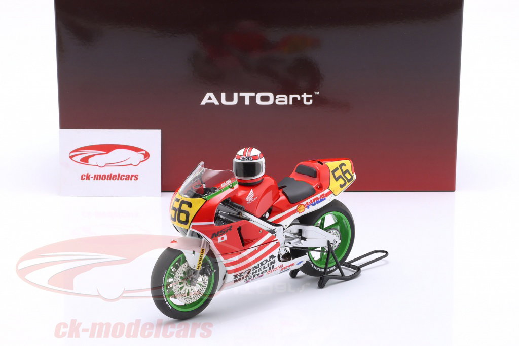 AUTOart 1:12 Honda NSR500 WGP500 Gun Koma #56 Baribari Legend