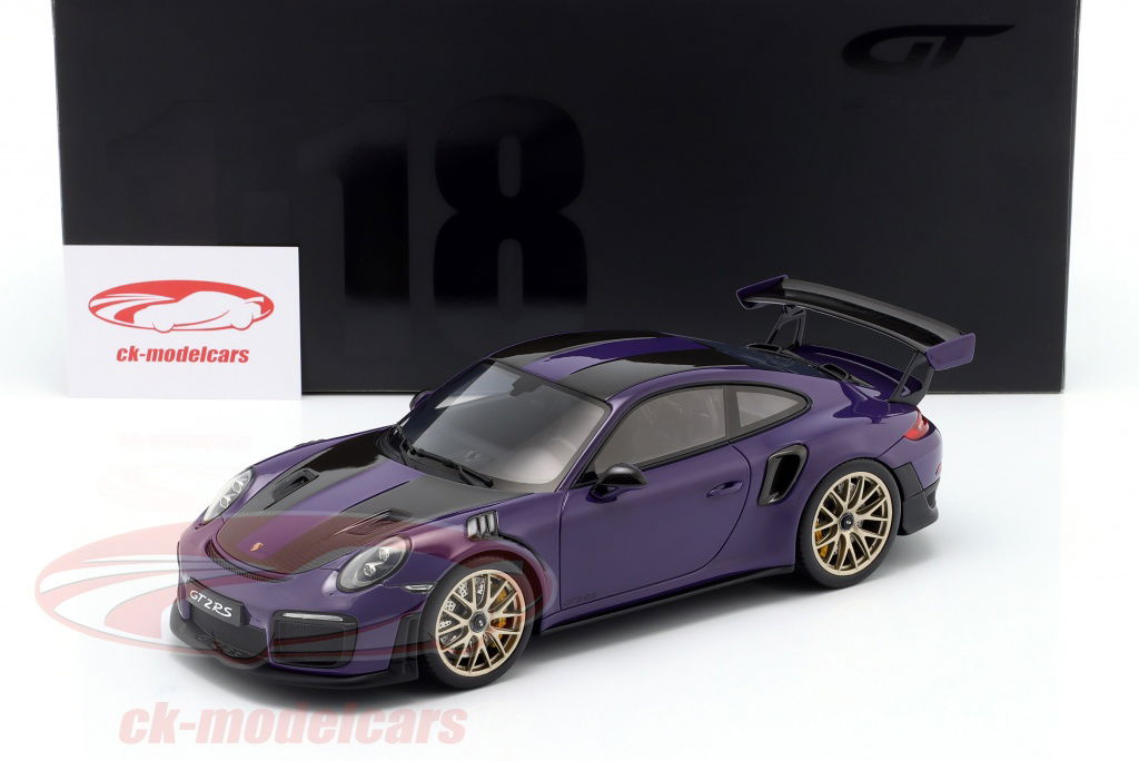 GT-SPIRIT 1:18 Porsche 911 (991 II) GT2 RS ultraviolet GT926