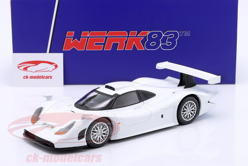 WERK83 1:18 Porsche 911 GT1 Street Version 1998 白 W18029005