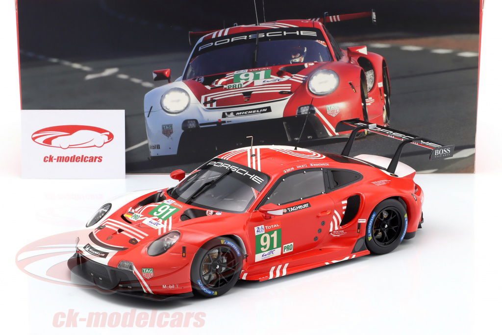 Ixo 1:18 Porsche 911 RSR #91 24h LeMans 2020 Bruni, Lietz