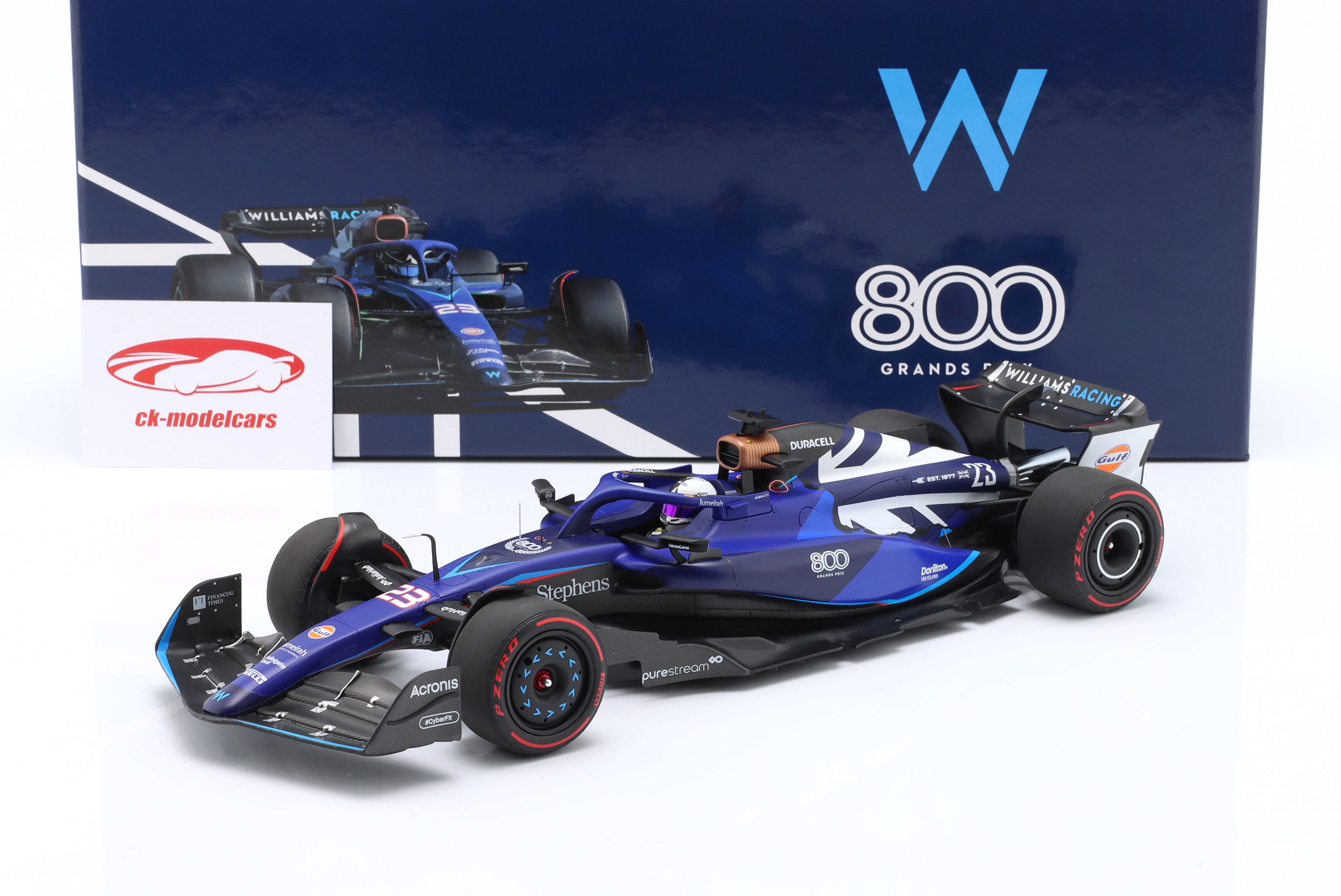 Minichamps 1:18 Alex Albon Williams FW45 #23 British GP