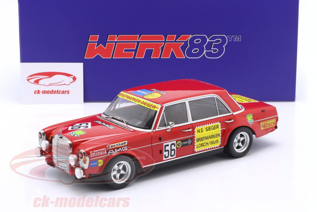 WERK83 1:18 Mercedes-Benz 300 SEL 6.8 AMG #56 200 Miles Nuremberg