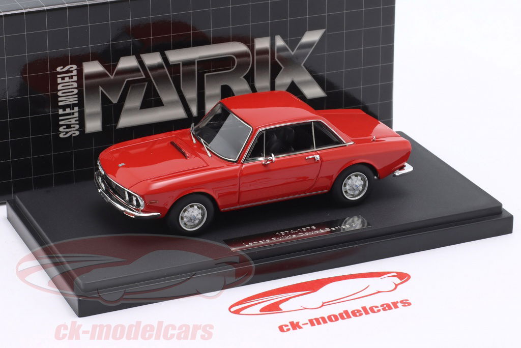 Matrix 1:43 Lancia Fulvia Coupe Series 3 1974-1976 rot MX31203-012