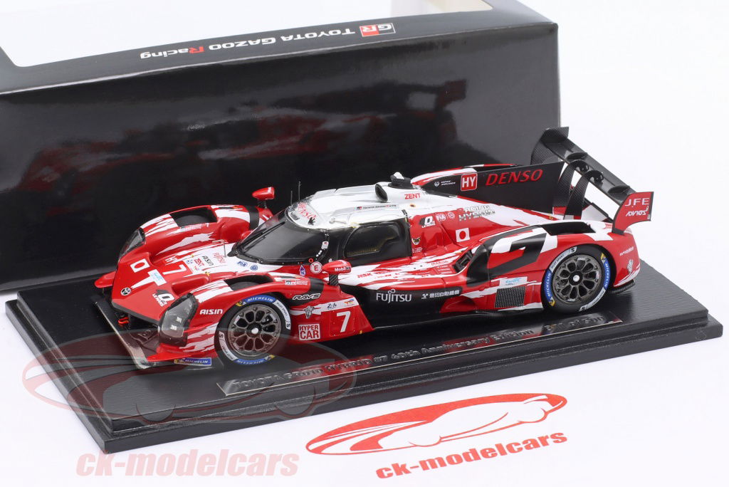 TOYOTA GR010 HYBRID #7 SPARK 1/43 スパーク Spark 1:43 Toyota GR010 Hybrid #7 40th Anniversary Edition