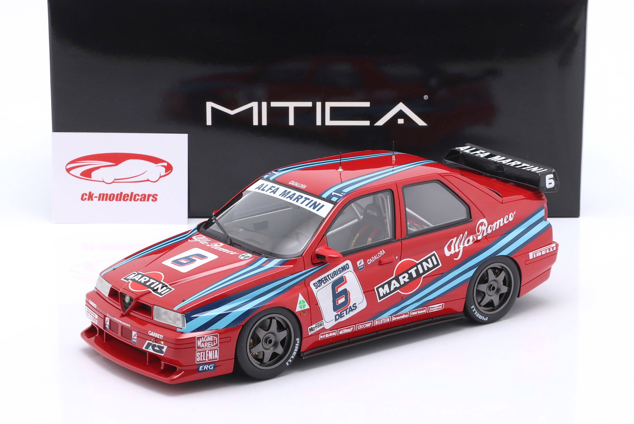 Mitica 1:18 Alfa Romeo 155 GTA #6 6th Monza Superturismo 1992
