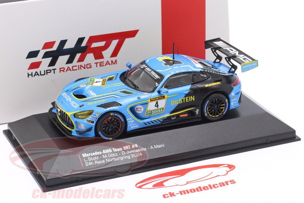 Ixo 1:43 Mercedes-Benz AMG GT3 Evo #4 4th 24h Nürburgring 2024