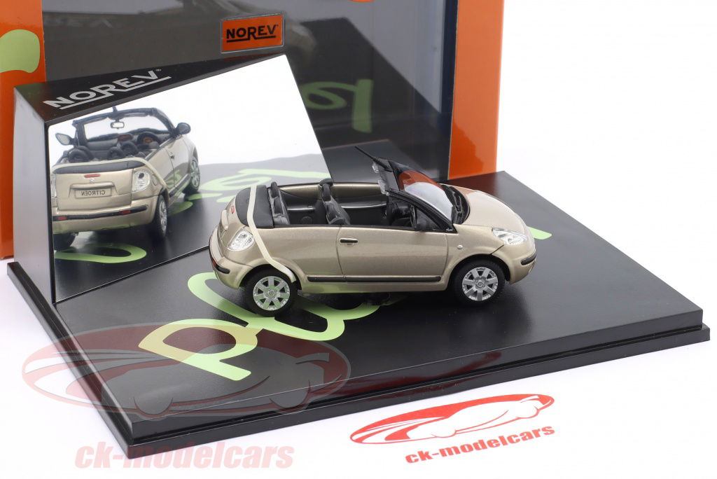 Norev 1:43 Citroen C3 Pluriel Sable Bivouac silver 155380