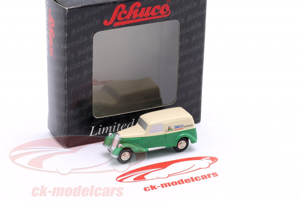 Schuco 1:90 Mercedes-Benz 170V Dalli green Piccolo 01525 model car
