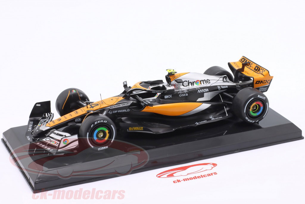 Voiture De Course 1/24 McLaren MCL60 2023 #4 Norris - Altaya - Modèle Neuf Collection