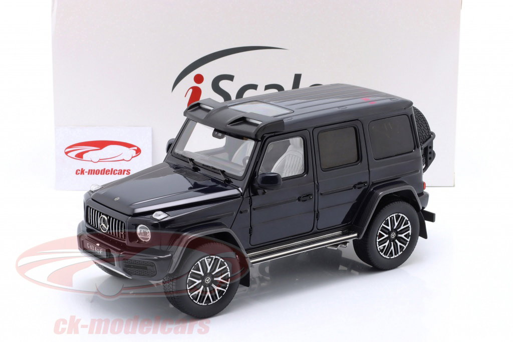 iScale 1:18 Mercedes-Benz AMG G63 (W463) 4x4 2022 dark blue 180057