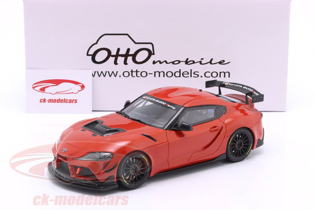 Ottomobile 1:18 Toyota Supra GT4 Coupe 建設年 2023 plasma オレンジ