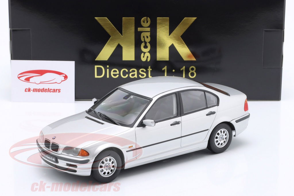 KK-Scale 1:18 BMW series (E46) limousine Year 1999 silver