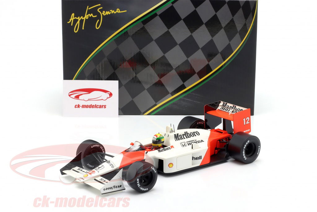 【絶版 レア】McLAREN MP4/6 AYRTON SENNA (限定品) Minichamps McLaren Honda MP4/6 #1 1991 World Champion