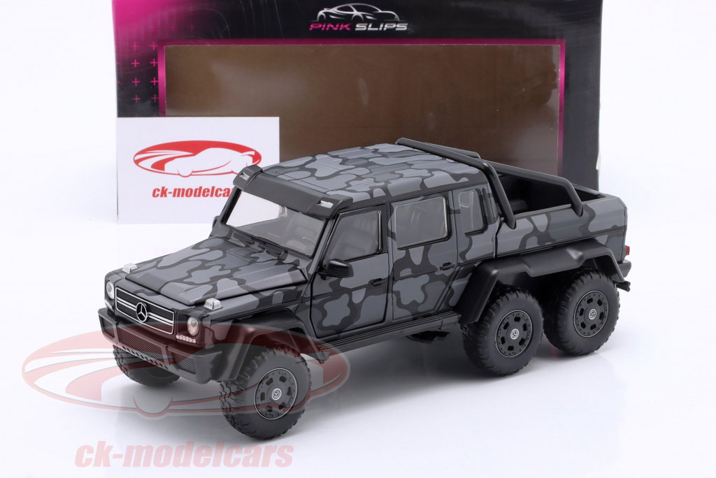 Jadatoys 1:24 Mercedes-Benz G AMG 6X6 迷彩 9335067314R00 モデル 車