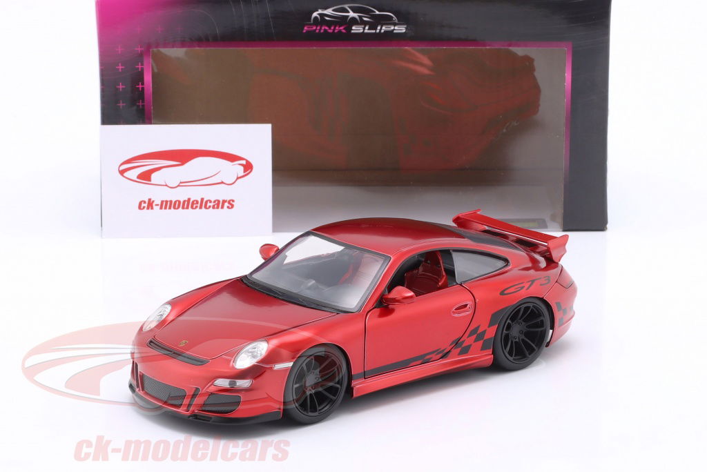Jadatoys 1:24 Porsche 911 (997) GT3 red / black 9335898314R00