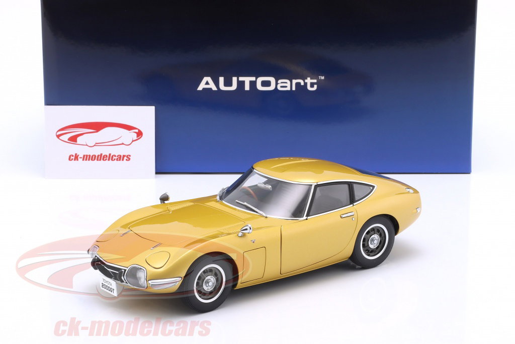 AUTOart 1:18 Toyota 2000GT 建設年 1967 金 79549 モデル 車 79549