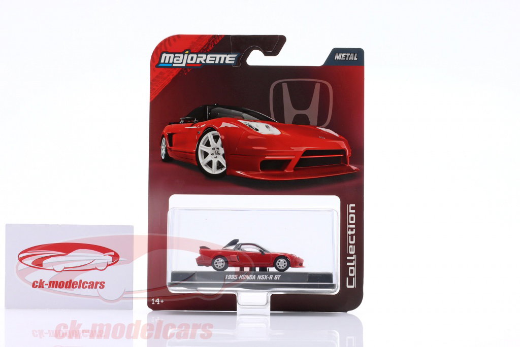 Majorette 1:64 Honda NSX-R GT year 1995 red 8505001000 model car