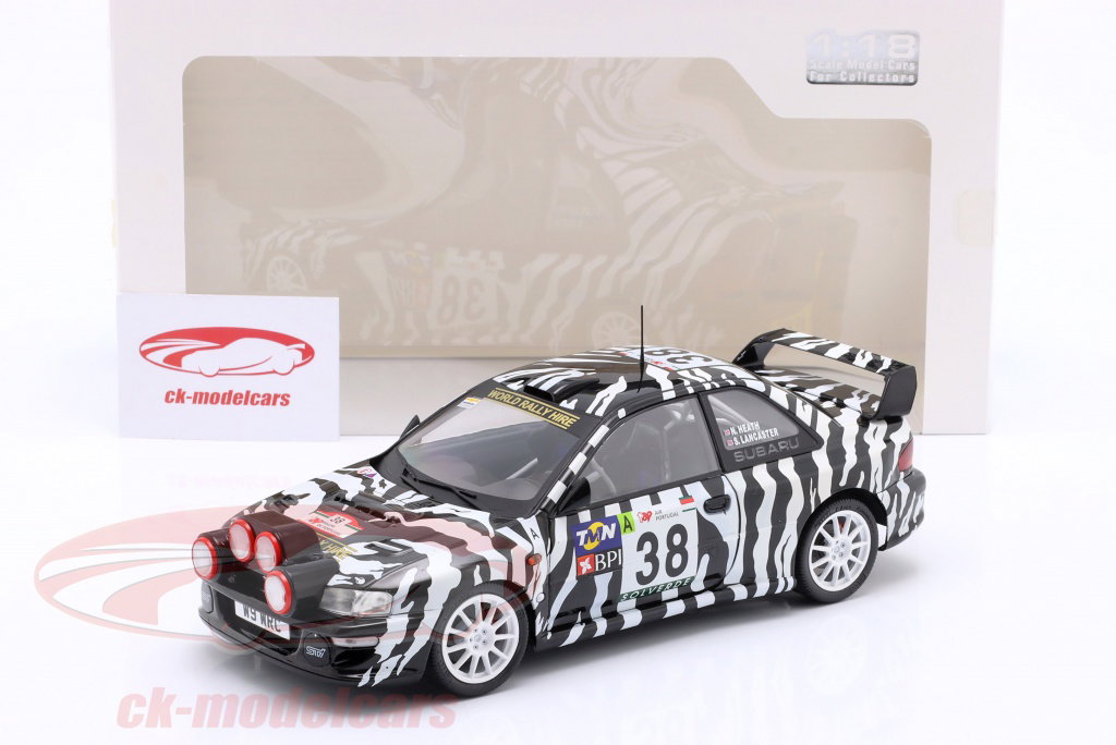 Solido 1:18 Subaru Impreza S5 WRC99 #38 Rallye ポルトガル 2001