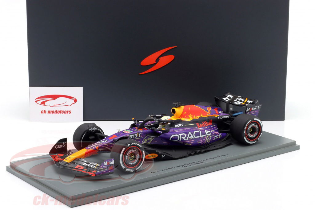 Spark 1:18 Max Verstappen Red Bull RB19 #1 Winner Las Vegas