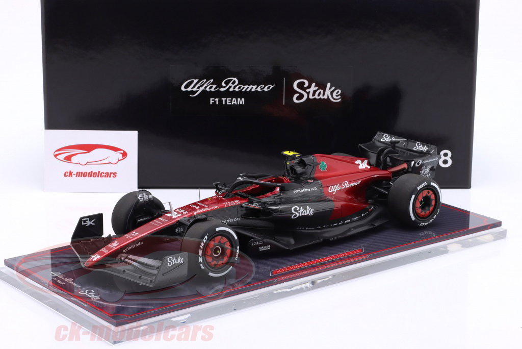 ミニカー Alfa Romeo F1 Team 2022 ZhouGuanyu1:43 NZG 1:18 Zhou Guanyu Alfa Romeo C43 #24 Hungary GP Formula 1 2023