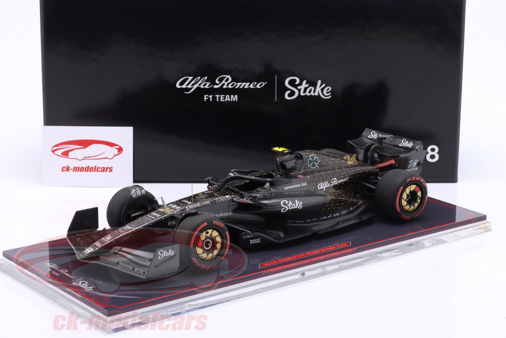 NZG 1:18 Zhou Guanyu Alfa Romeo C43 #24 Las Vegas GP formula 1