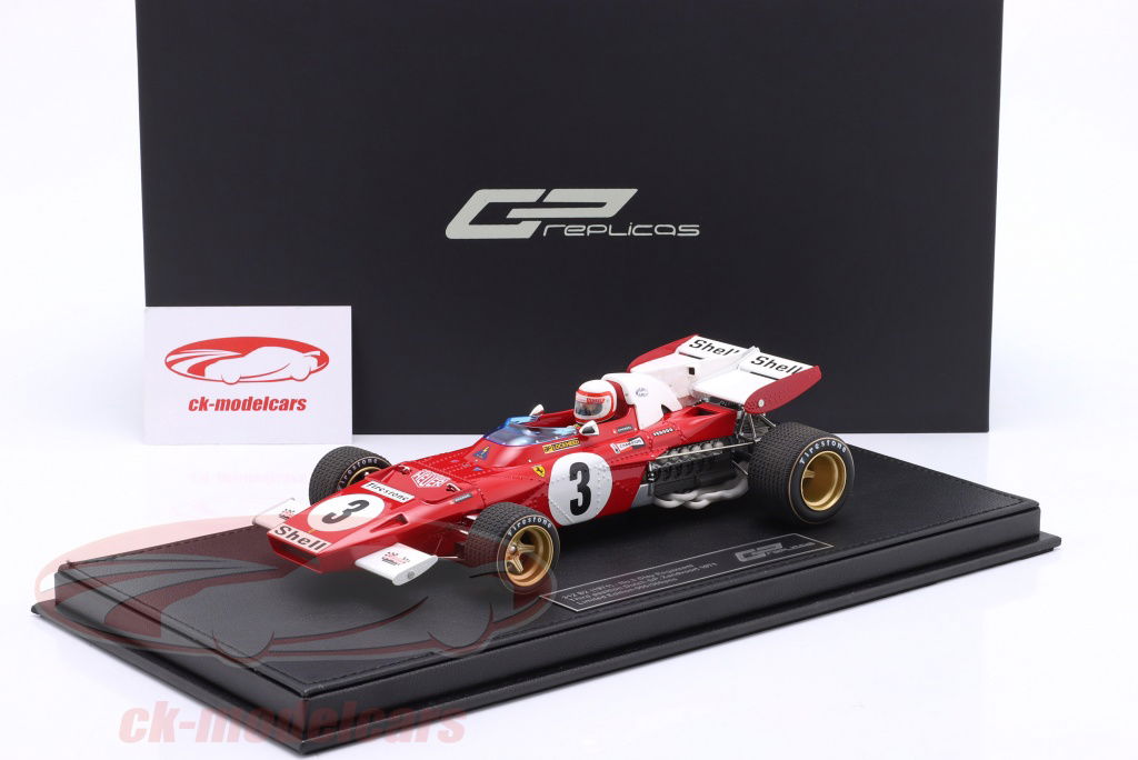 GP Replicas 1:18 Clay Regazzoni Ferrari 312B2 #3 3rd Dutch GP